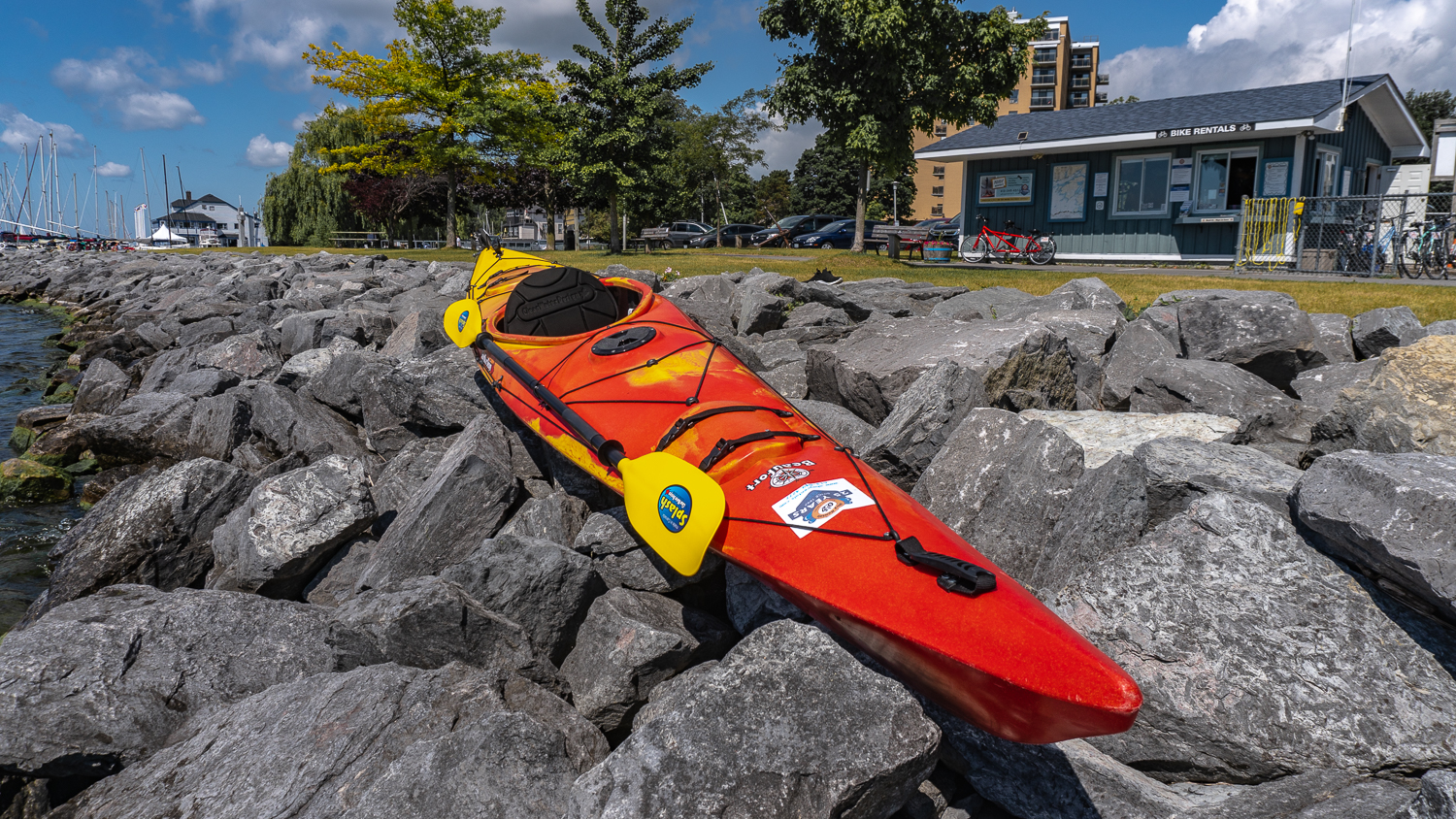 Kayaking in Kingston